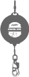Wire rope fall arrester